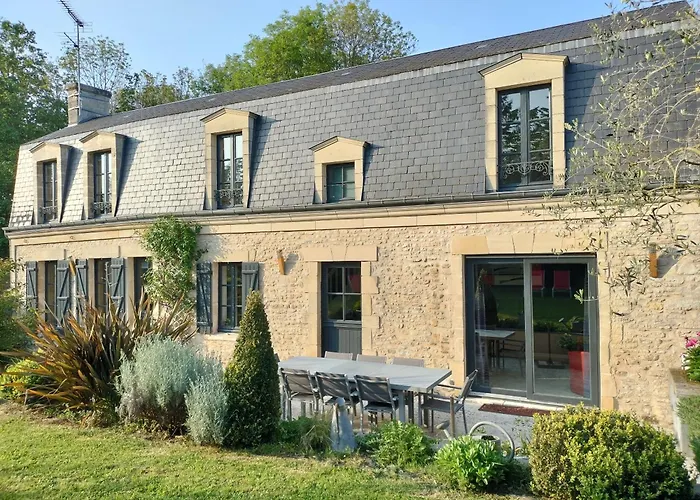 בית נופש La Mansarde 8 Personnes Magny-en-Bessin